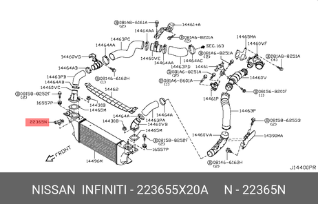 фото Nissan 22365-5X20A Датчик давления воздуха высотного корректора Nissan 22365-5X20A Датчик давления воздуха высотного корректора