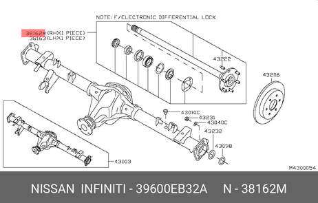 фото Nissan 39600-EB32A Комплект подшипника ступицы колеса | зад | Nissan 39600-EB32A Комплект подшипника ступицы колеса | зад |