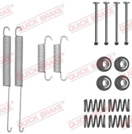 Quick Brake 1050026 Комплектующие, тормозная колодка