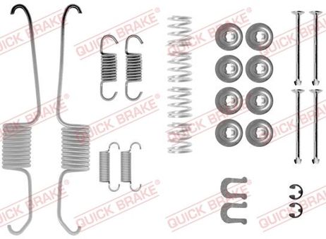 Quick Brake 1050003 Комплектующие, тормозная колодка