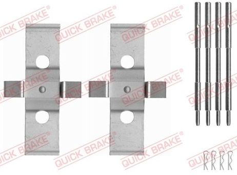 Quick Brake 1091637 Ремкомплект тормозных колодок