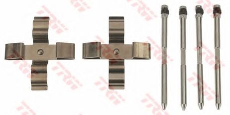 фото TRW PFK646 Комплектующие, колодки дискового тормоза TRW PFK646 Комплектующие, колодки дискового тормоза