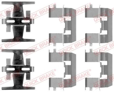 Quick Brake 1091208 Ремкомплект дисковых тормозных колодок