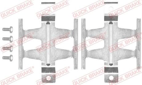 Quick Brake 1091687 Ремкомплект тормозных колодок