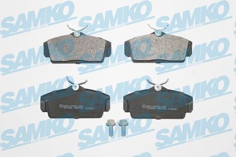 Samko 5SP706 Колодки тормозные дисковые