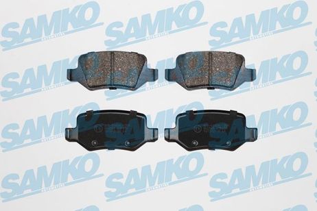 Samko 5SP850 Колодки тормозные дисковые