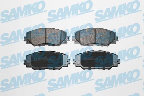 Samko 5SP1258 Колодки тормозные дисковые | перед |