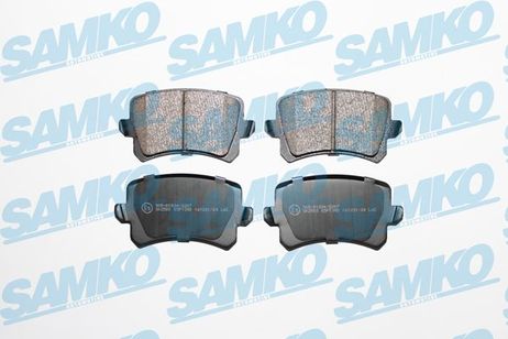 Samko 5SP1390 Колодки тормозные дисковые