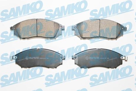 Samko 5SP1406 Колодки тормозные дисковые