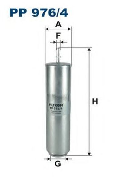 фото FILTRON PP976/4 Фильтр топливный FILTRON PP976/4 Фильтр топливный