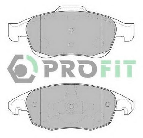 фото Profit 50001971 Колодки тормозные дисковые | перед | Profit 50001971 Колодки тормозные дисковые | перед |