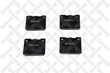 фото Stellox 050 030B-SX Колодки дисковые з. Volvo 740/760 81-90 | перед | Stellox 050 030B-SX Колодки дисковые з. Volvo 740/760 81-90 | перед |