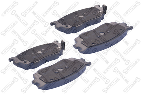 фото Stellox 811 002B-SX Колодки дисковые п. Mazda 626 98> | перед | Stellox 811 002B-SX Колодки дисковые п. Mazda 626 98> | перед |