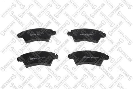 фото Stellox 737 010-SX Колодки дисковые п. Peugeot 206 01> | перед | Stellox 737 010-SX Колодки дисковые п. Peugeot 206 01> | перед |