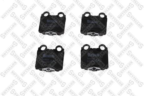 фото Stellox 754 004B-SX Колодки диск. з. с антискрип. пл. Lexus | зад | Stellox 754 004B-SX Колодки диск. з. с антискрип. пл. Lexus | зад |