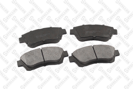 фото Stellox 381 000B-SX Колодки диск. п. с антискр. пл. Toyota | перед | Stellox 381 000B-SX Колодки диск. п. с антискр. пл. Toyota | перед |