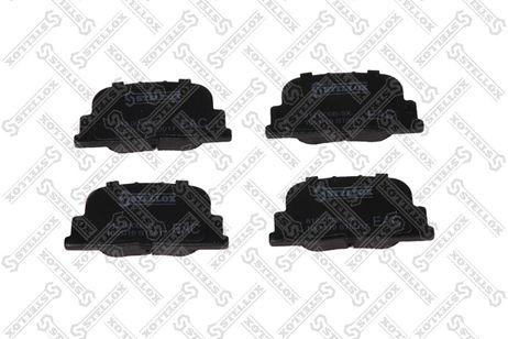 фото Stellox 812 000B-SX Колодки диск. з. с антискрип. пл. Toyota | зад | Stellox 812 000B-SX Колодки диск. з. с антискрип. пл. Toyota | зад |