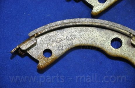 фото PARTS-MALL PLA-027 Тормозные колодки ручного тормоза | зад | PARTS-MALL PLA-027 Тормозные колодки ручного тормоза | зад |