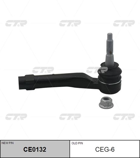 фото CTR CEG-6 / ce0132 Наконечник рулевой тяги CTR CEG-6 / ce0132 Наконечник рулевой тяги