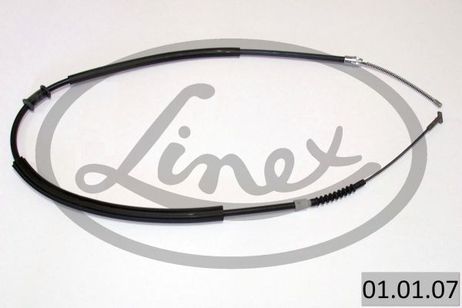 LINEX 01.01.07 Трос стояночного тормоза | лев |