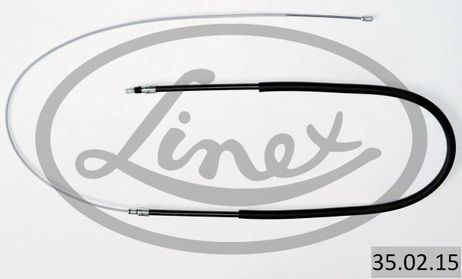 LINEX 35.02.15 Трос стояночного тормоза | прав |