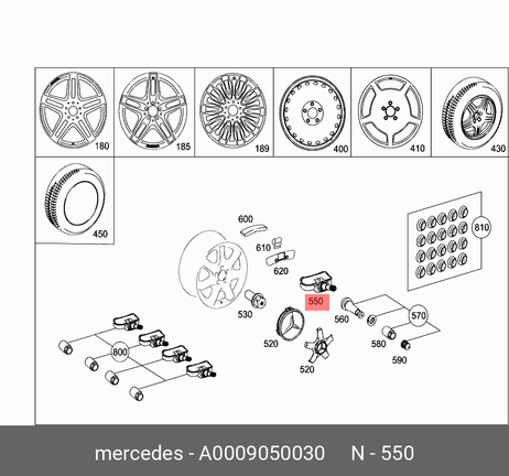 фото Mercedes A0009050030 Датчик давления воздуха в колесе AMG GT 14-19/C-Class 14-19/CLA-Class 14-19/CLS-Class 12-17 Mercedes A0009050030 Датчик давления воздуха в колесе AMG GT 14-19/C-Class 14-19/CLA-Class 14-19/CLS-Class 12-17