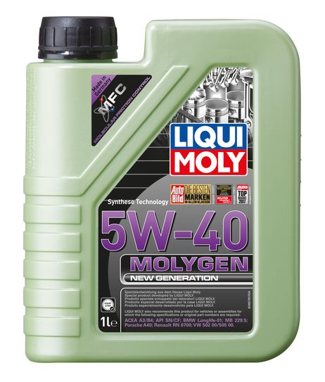 фото Liqui Moly 9053 5w-40 Molygen New Generation, 1л (НС-синт.мотор.масло) Liqui Moly 9053 5w-40 Molygen New Generation, 1л (НС-синт.мотор.масло)