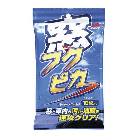 фото SOFT99 04071 Салфетки для стекол очищающие Soft99 Glass Cleaning Wipes, 10 шт SOFT99 04071 Салфетки для стекол очищающие Soft99 Glass Cleaning Wipes, 10 шт