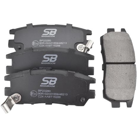 фото SB Nagamochi BP23280 Колодки тормозные дисковые | зад | SB Nagamochi BP23280 Колодки тормозные дисковые | зад |