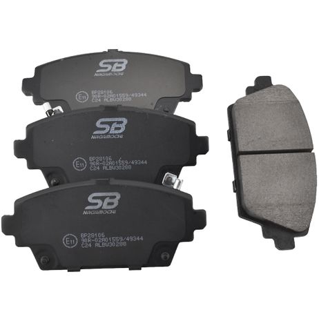 фото SB Nagamochi BP28106 Колодки тормозные дисковые | перед | SB Nagamochi BP28106 Колодки тормозные дисковые | перед |
