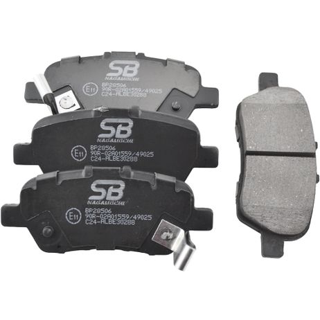 фото SB Nagamochi BP28506 Колодки тормозные дисковые | зад | SB Nagamochi BP28506 Колодки тормозные дисковые | зад |