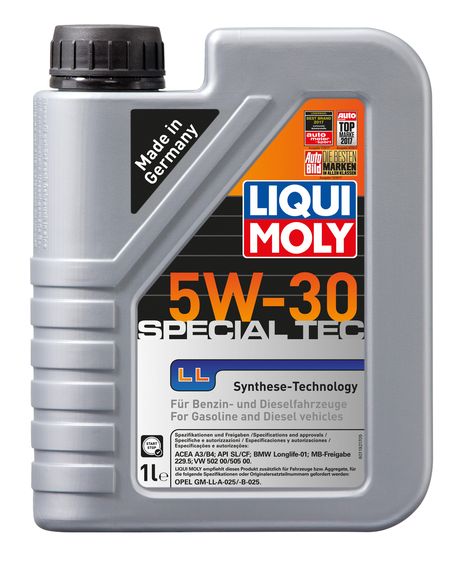 фото Liqui Moly 1192 , замена 2447/8054 5w-30 sl/cf special TEC LL 1л (НС-синт.мотор.масло) Liqui Moly 1192 , замена 2447/8054 5w-30 sl/cf special TEC LL 1л (НС-синт.мотор.масло)