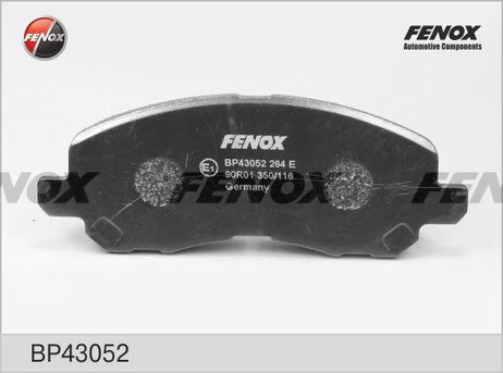 фото Fenox BP43052 Колодки тормозные дисковые | перед прав/лев | Fenox BP43052 Колодки тормозные дисковые | перед прав/лев |
