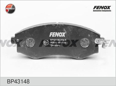 фото Fenox BP43148 Колодки тормозные дисковые | перед прав/лев | Fenox BP43148 Колодки тормозные дисковые | перед прав/лев |