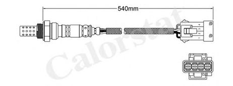 фото Vernet LS140193 Датчик кислородный Vernet LS140193 Датчик кислородный
