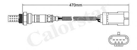 фото Vernet LS140275 Датчик кислородный Vernet LS140275 Датчик кислородный