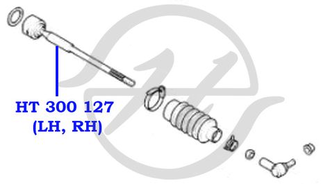 фото Hanse ht300127 Тяга рулевая Hanse ht300127 Тяга рулевая