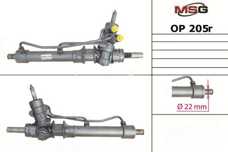 фото MSG op205r Рулевая рейка MSG op205r Рулевая рейка