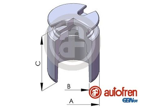 Seinsa Autofren D025102 Поршень тормозного суппорта | зад | D34