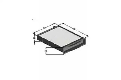 фото Tecneco CK207 Фильтр салона стандарт Tecneco CK207 Фильтр салона стандарт