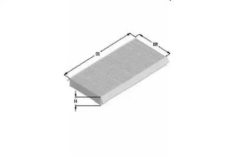 фото Tecneco CK9645 Фильтр салона стандарт Tecneco CK9645 Фильтр салона стандарт