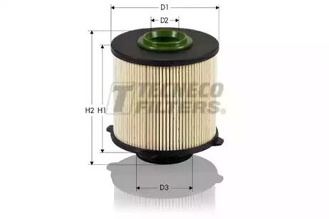 фото Tecneco GS09001E Фильтр топливный Tecneco GS09001E Фильтр топливный