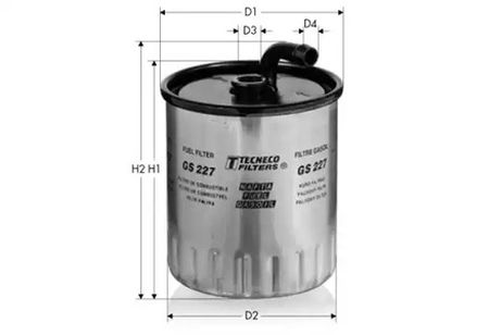 фото Tecneco GS227 Фильтр топливный Tecneco GS227 Фильтр топливный
