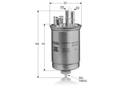 фото Tecneco GS250 Фильтр топливный Tecneco GS250 Фильтр топливный