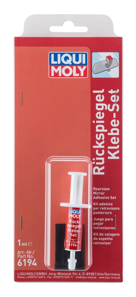 фото Liqui Moly 8059 Клей для зеркал заднего вида Ruckspiegel-Klebe-Set, 1мл Liqui Moly 8059 Клей для зеркал заднего вида Ruckspiegel-Klebe-Set, 1мл