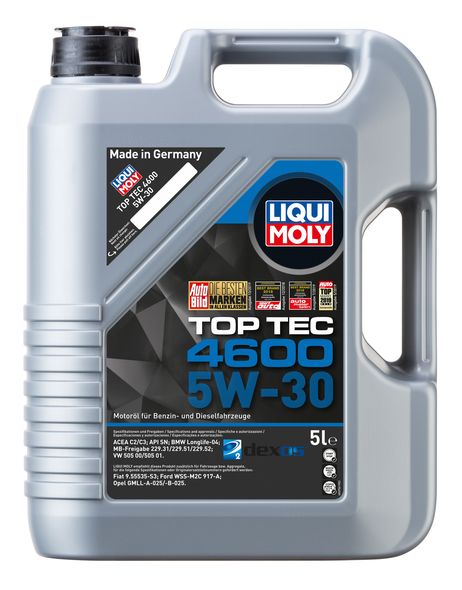 фото Liqui Moly 8033 5w-30 Top Tec 4600, 5л ( НС-синт.мотор.масло) Liqui Moly 8033 5w-30 Top Tec 4600, 5л ( НС-синт.мотор.масло)