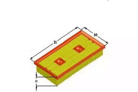 фото Tecneco AR10058PM Фильтр воздушный Tecneco AR10058PM Фильтр воздушный