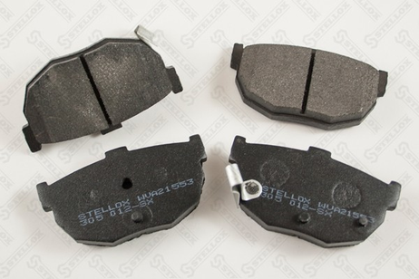 фото Stellox 305 012-SX Колодки дисковые з. Nissan Maxima 89-94 | зад | Stellox 305 012-SX Колодки дисковые з. Nissan Maxima 89-94 | зад |