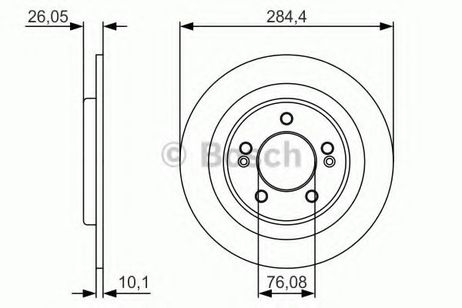 фото Bosch 0 986 479 A47 Диск тормозной | зад | Bosch 0 986 479 A47 Диск тормозной | зад |