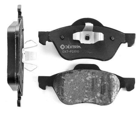 фото Dextrim DX7FD510 Колодки тормозные дисковые | перед | Dextrim DX7FD510 Колодки тормозные дисковые | перед |